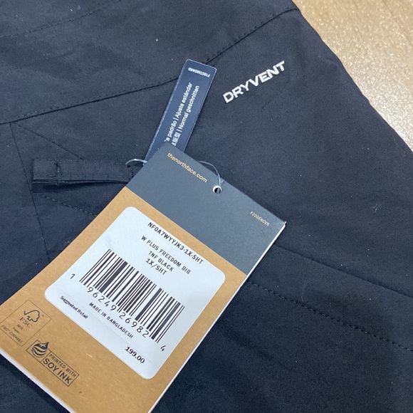 The North Face Womens Plus Freedom Ski Bib .Waterproof. - Picture 7 of 11